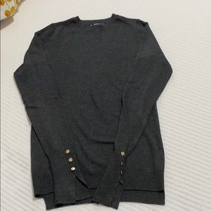 Zara long sleeved knit top